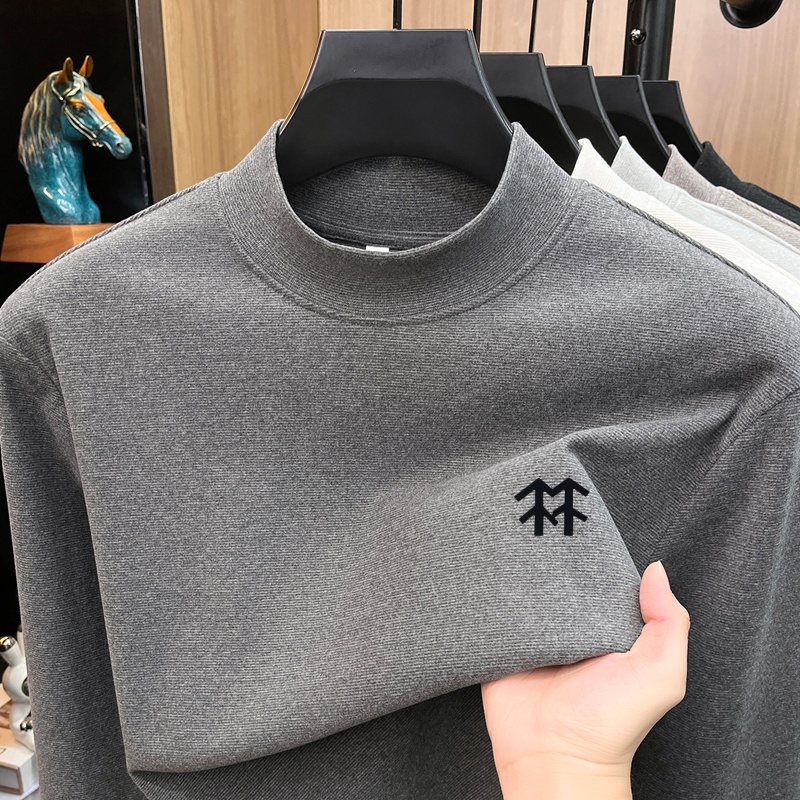 Base Layer Top - قميص رجالي مطبوع للحفاظ على الدفء