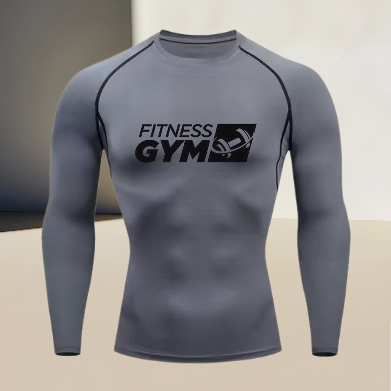 قميص رجالي برقبة دائرية وأكمام - مراجعة Base Layer Top وسعره